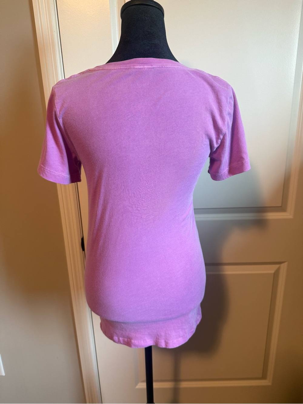 Y2K Snooki Style Vintage Love Pink Victorias Secret Long Tee Size Small - Picture 5 of 7